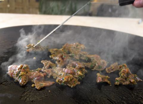 Grill the Carne Asada
