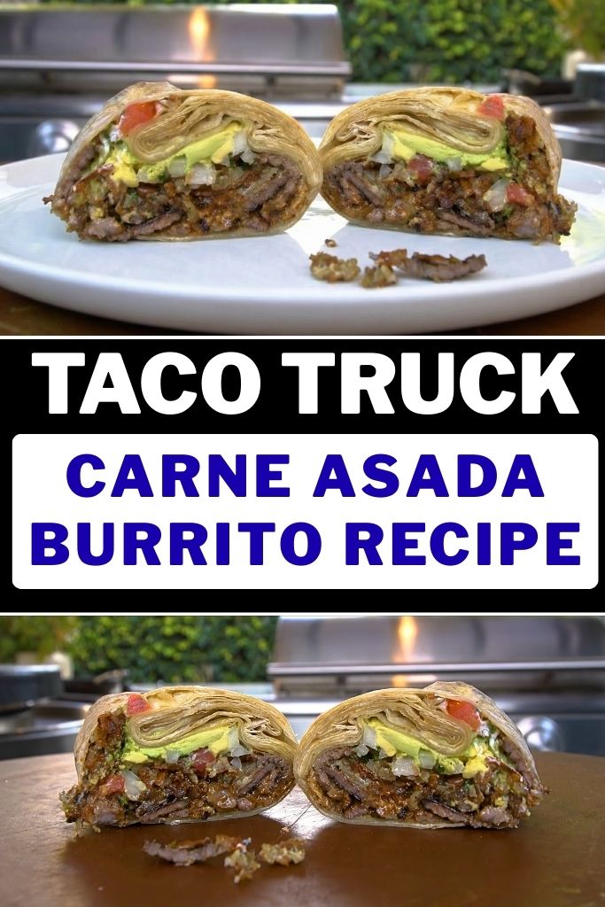 Taco Truck Carne Asada Burrito Copycat Recipe