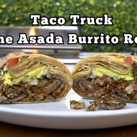 Taco Truck Carne Asada Burrito Recipe