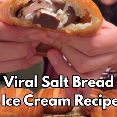 Viral Salt Bread Ice Cream Recipe