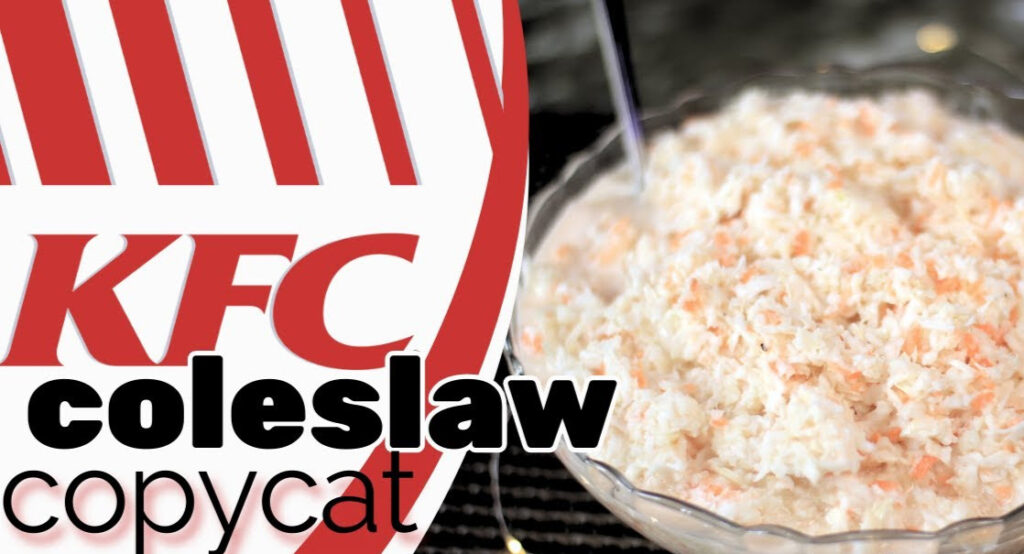 KFC Copycat Coleslaw Recipe