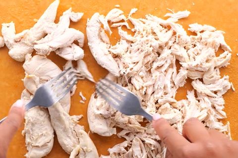 Shred the Chicken Finely