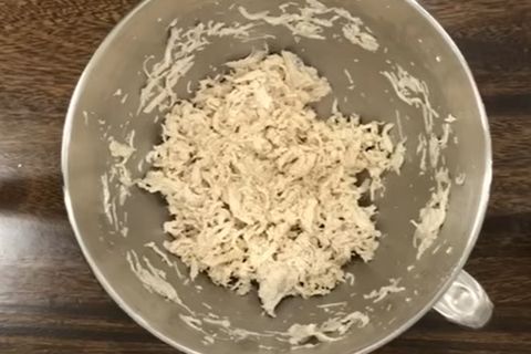 Shred the Chicken Finely