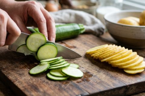 Slice the Vegetables