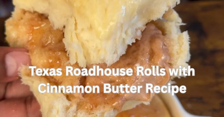 Texas Roadhouse Rolls with Cinnamon Butter Recipe