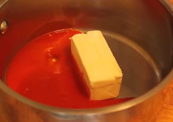 Butter And Tomato Sauce