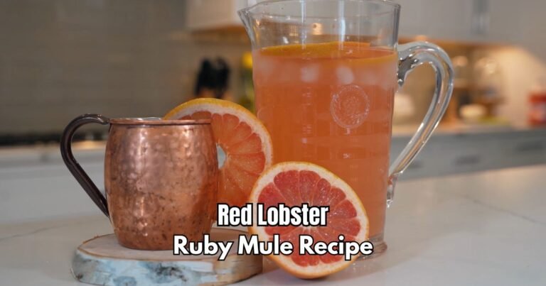 Red Lobster Ruby Mule Recipe