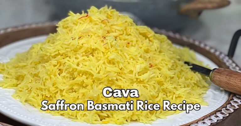 Cava Saffron Basmati Rice Recipe