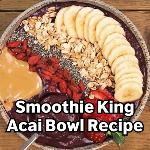 Smoothie King Acai Bowl Recipe