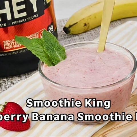 Smoothie King Strawberry Banana Smoothie Recipe