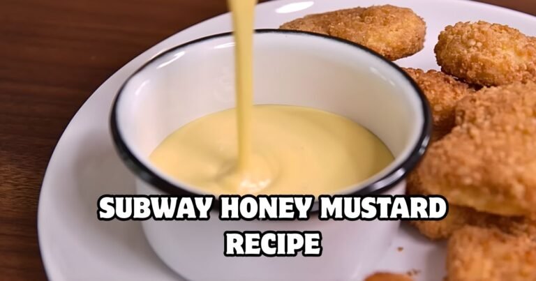 Subway Honey Mustard Recipe