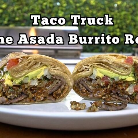 Taco Truck Carne Asada Burrito Recipe