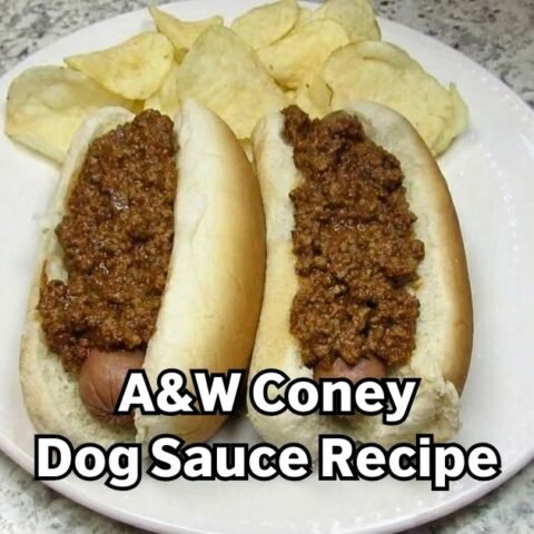 A&W Coney Dog Sauce Recipe