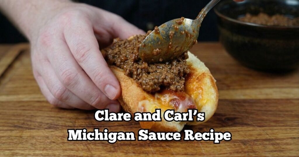Clare and Carl’s Michigan Sauce Recipe