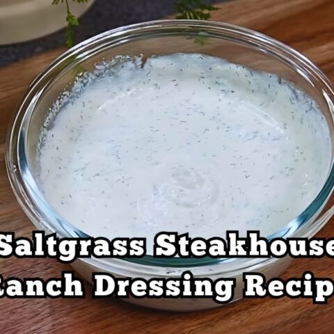 Saltgrass Steakhouse Ranch Dressing Recipe