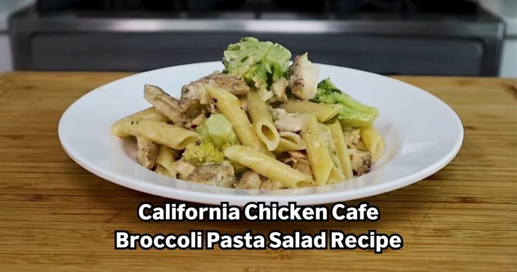 California Chicken Cafe Broccoli Pasta Salad Recipe