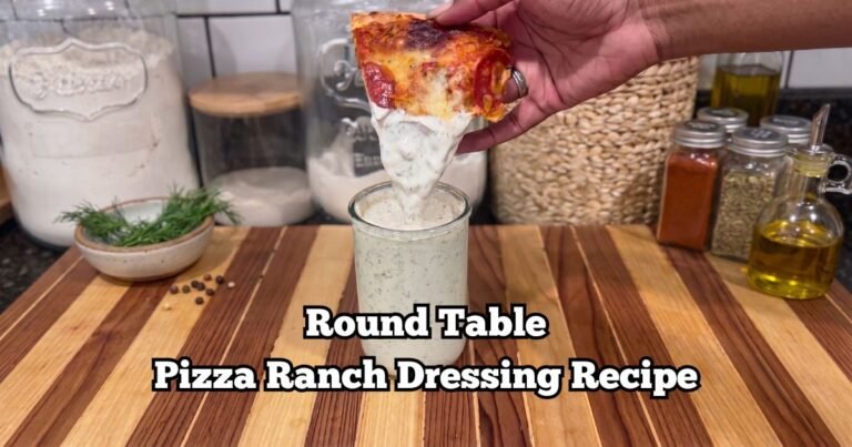Round Table Pizza Ranch Dressing Recipe
